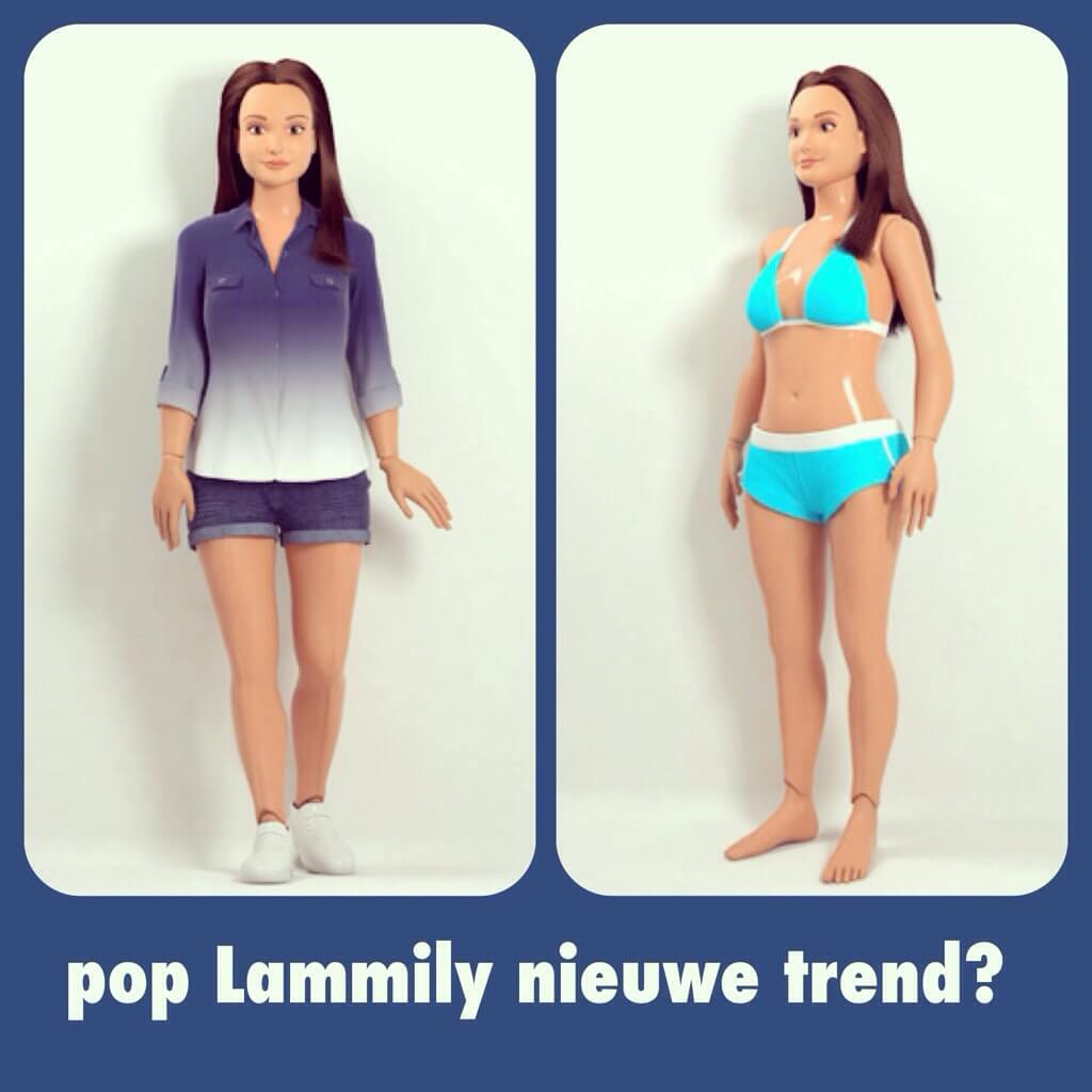 Lammily: Barbie pop met echte maten - met kids Leuk met kids