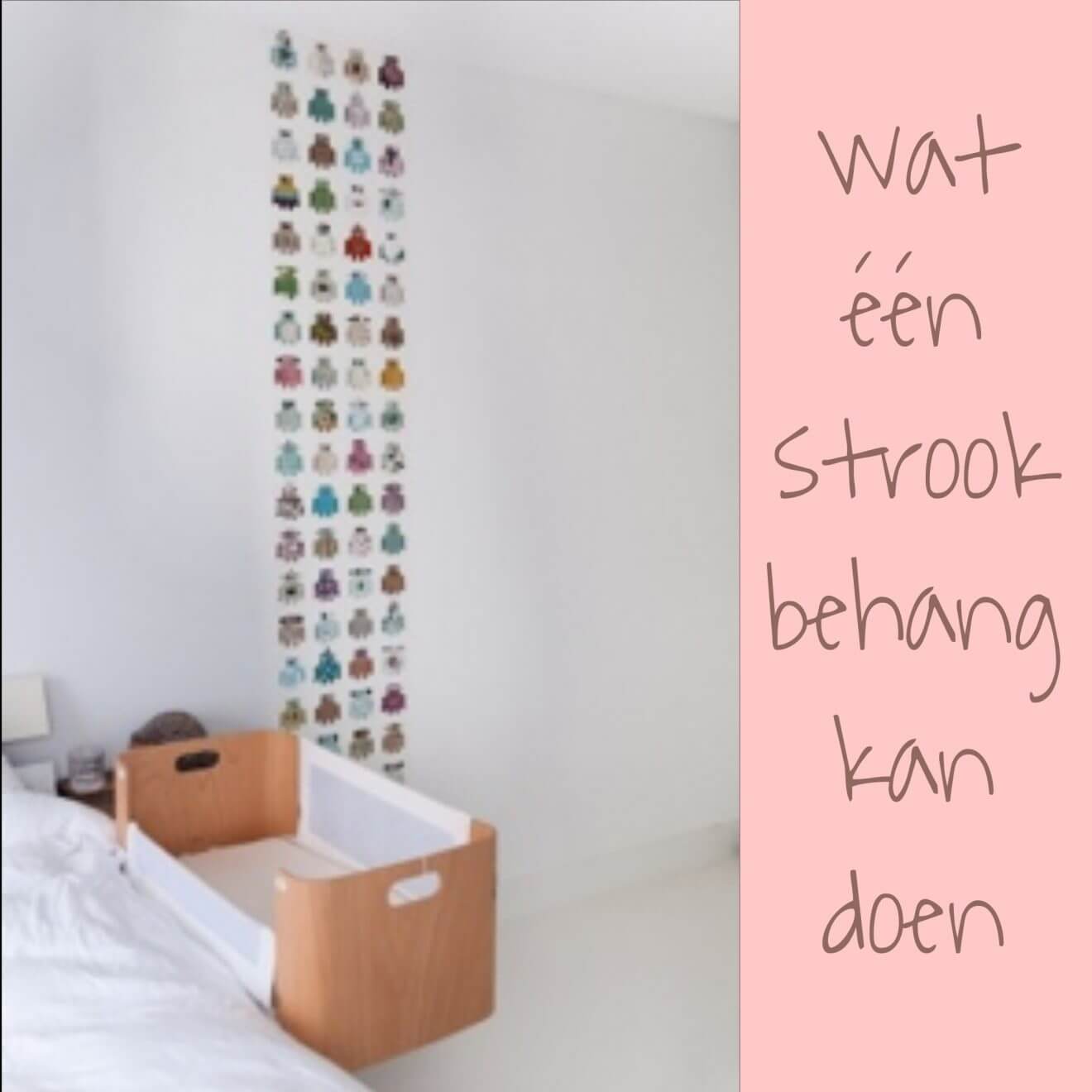 Met één strook behang de baby of kinderkamer opfleuren Leuk met kids