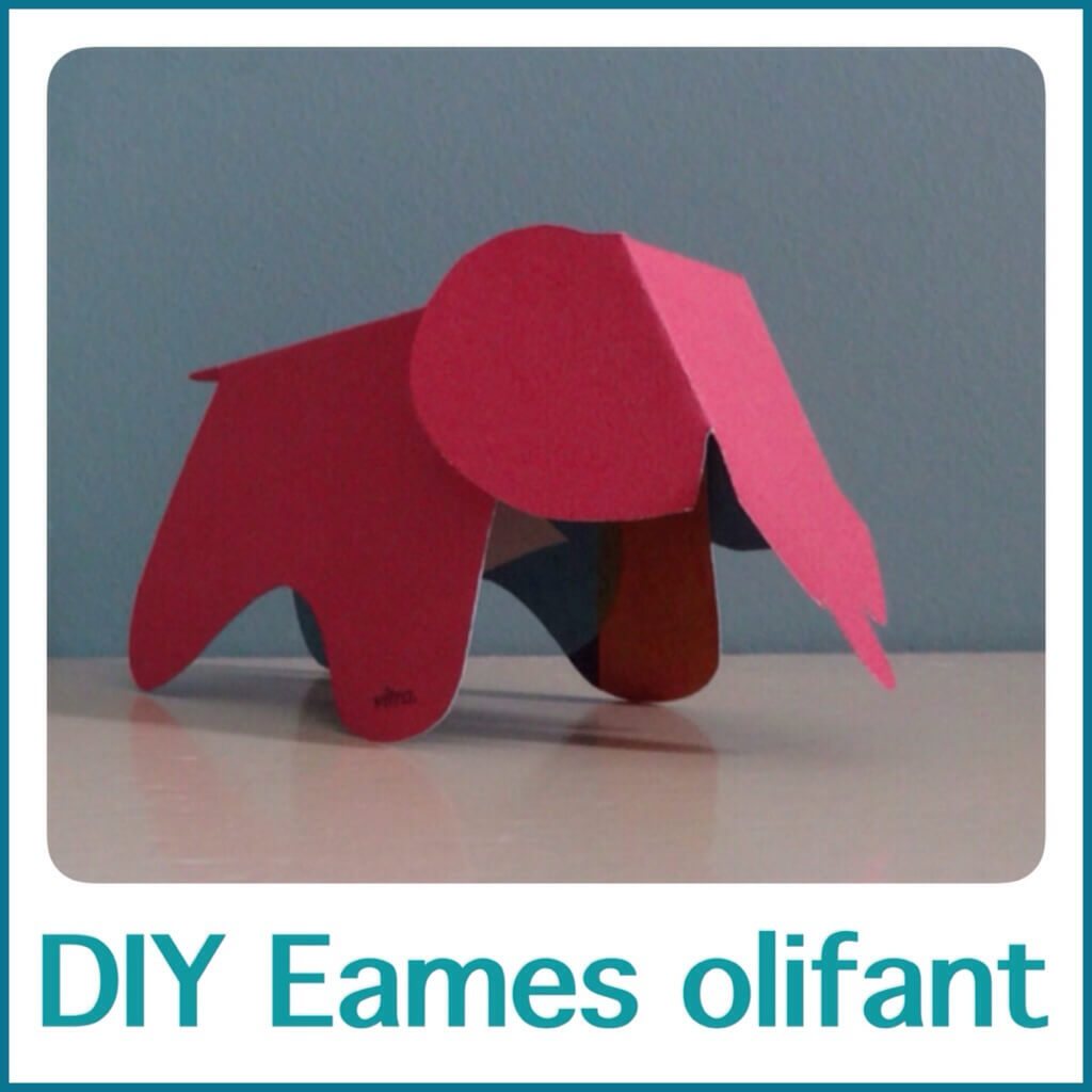 knoop long musicus DIY Eames olifant om te knutselen - Leuk met kids Leuk met kids