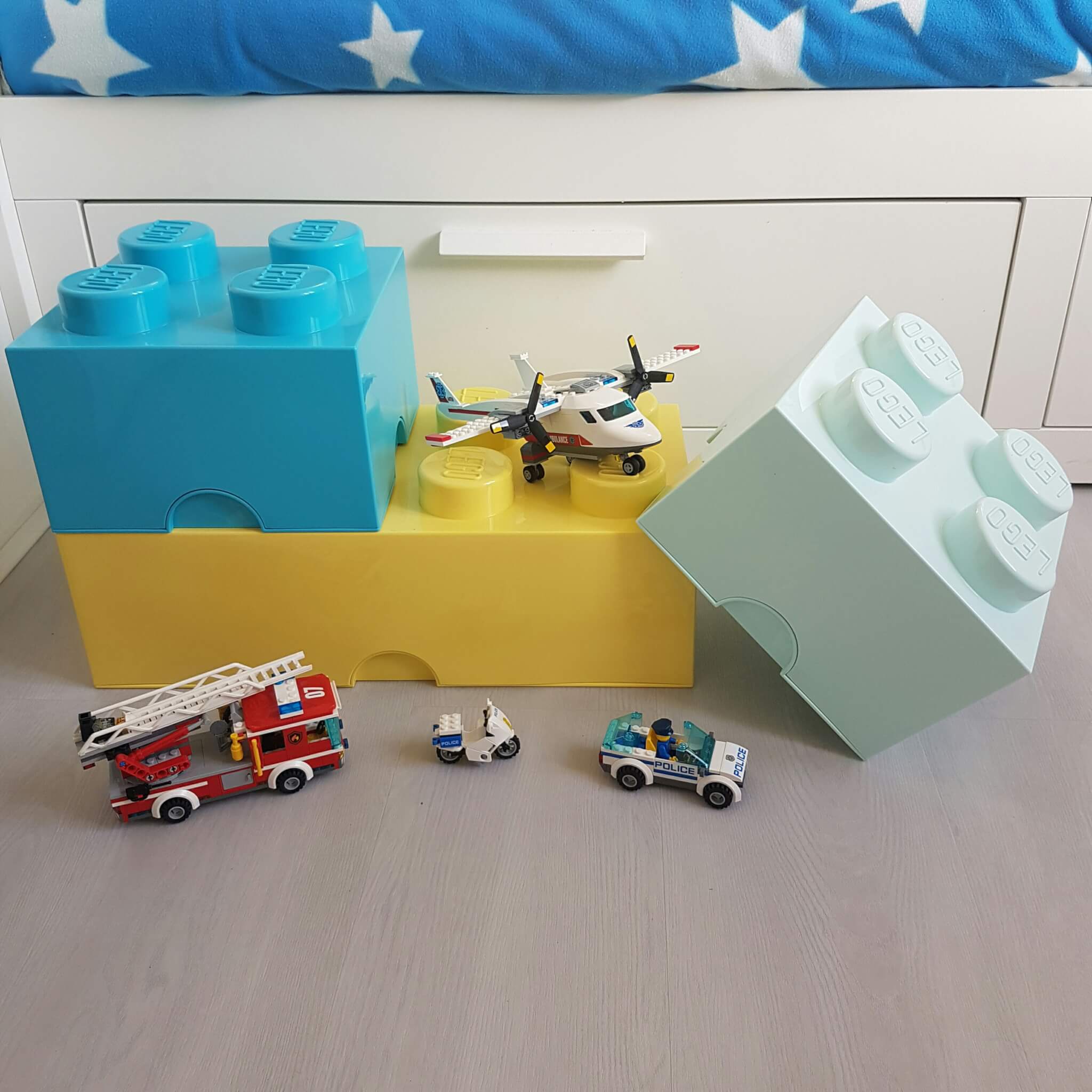 LEGO / opbergbox / opberglade / speeltafel Leuk met kids