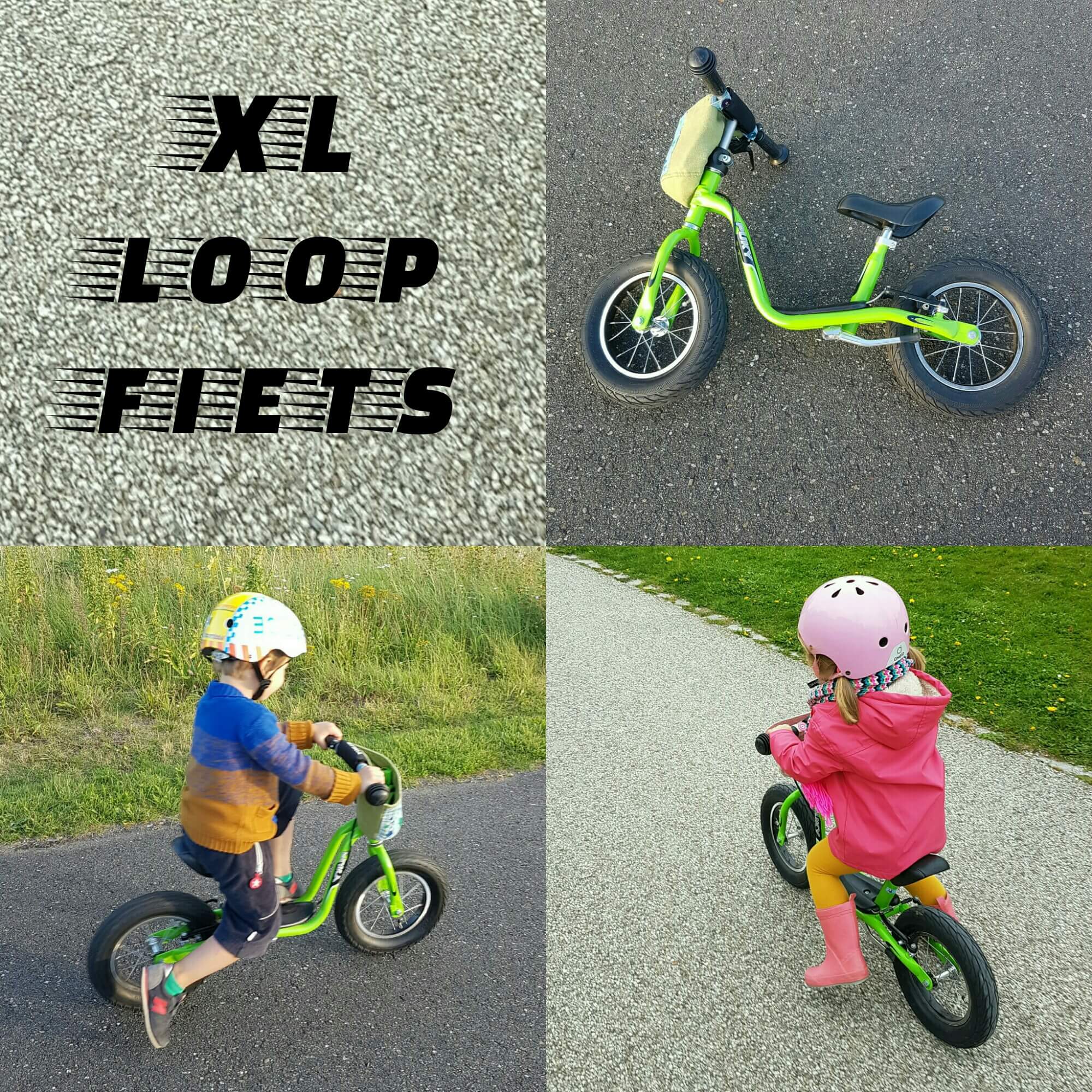 XL loopfiets voor peuters en kleuters Leuk met kids Leuk met kids