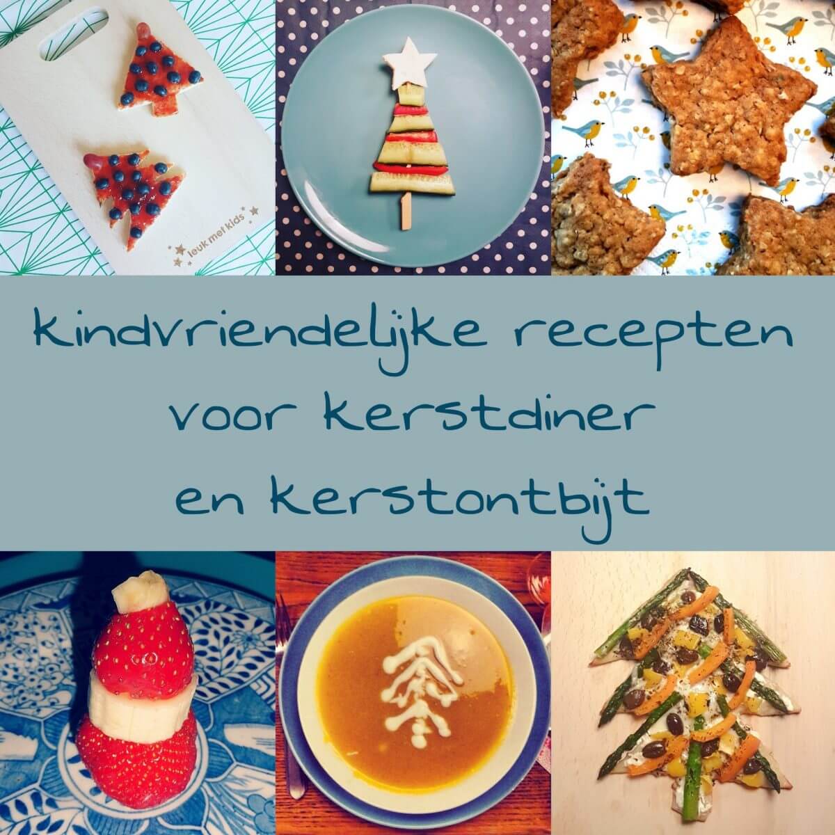 Recepten voor kerstdiner en kerstontbijt met kinderen, op school en thuis