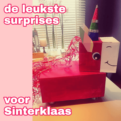 Lada Doorzichtig Voorstel Sinterklaas surprise cadeau: ideeën voor kinderen en tieners Leuk met kids
