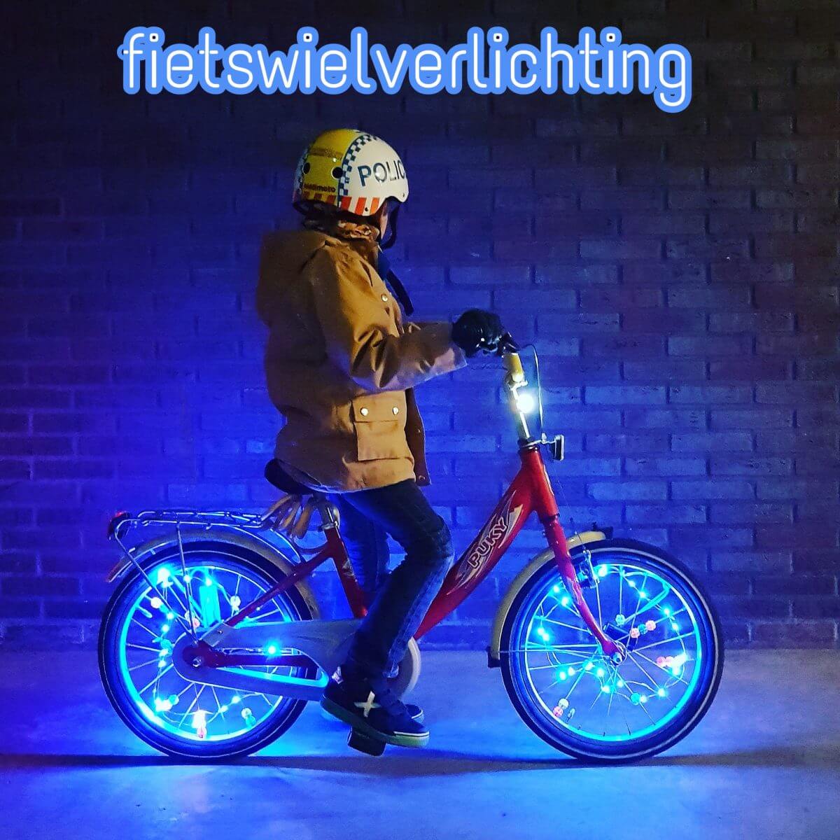 Uitstekend Monteur uitdrukking Fietswielverlichting voor kinderfietsen: Bike light - Leuk met kids Leuk  met kids