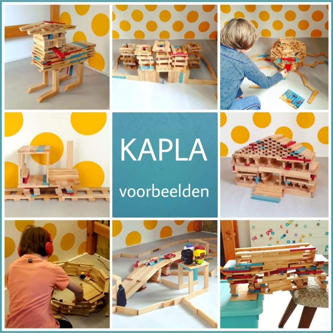 motto Eed Raad KAPLA voorbeelden: inspiratie om zelf te bouwen voor kinderen Leuk met kids