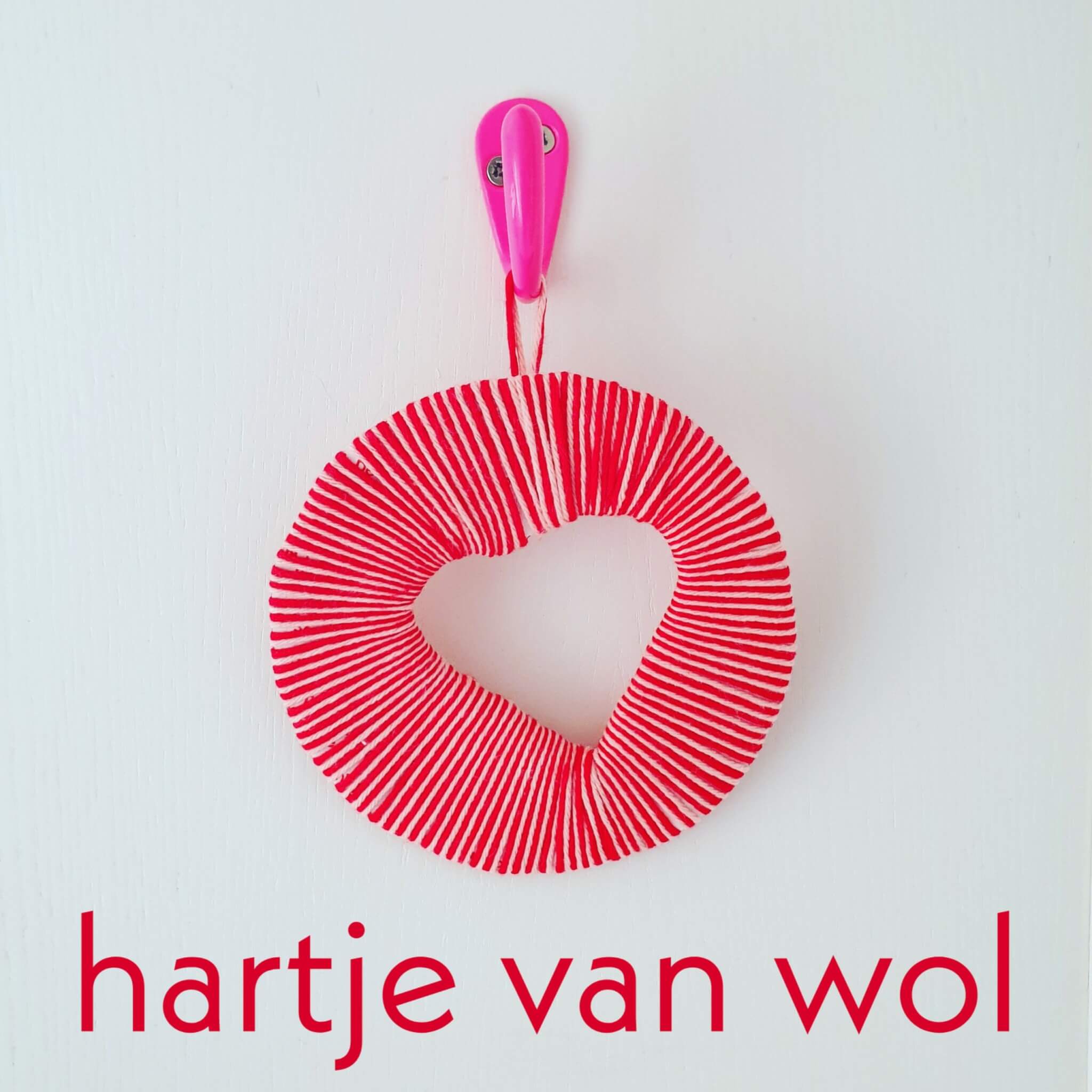 Hartjes hanger knutselen voor Valentijnsdag - Leuk met kids Leuk met