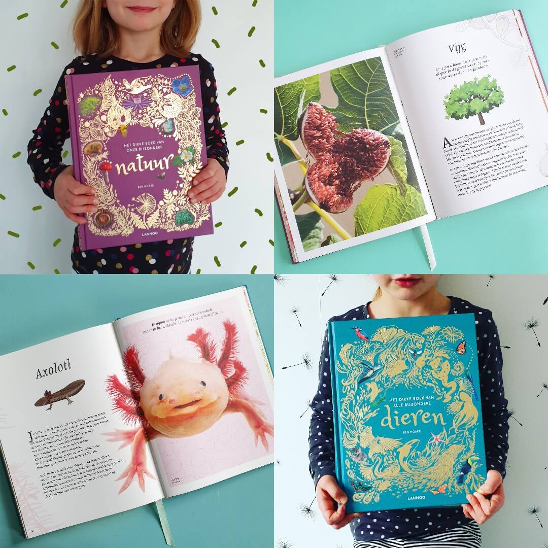 Eeuwigdurend Spelling cilinder Boekentips: dikke boek van bijzondere dieren + dikke boek van de natuur  Leuk met kids