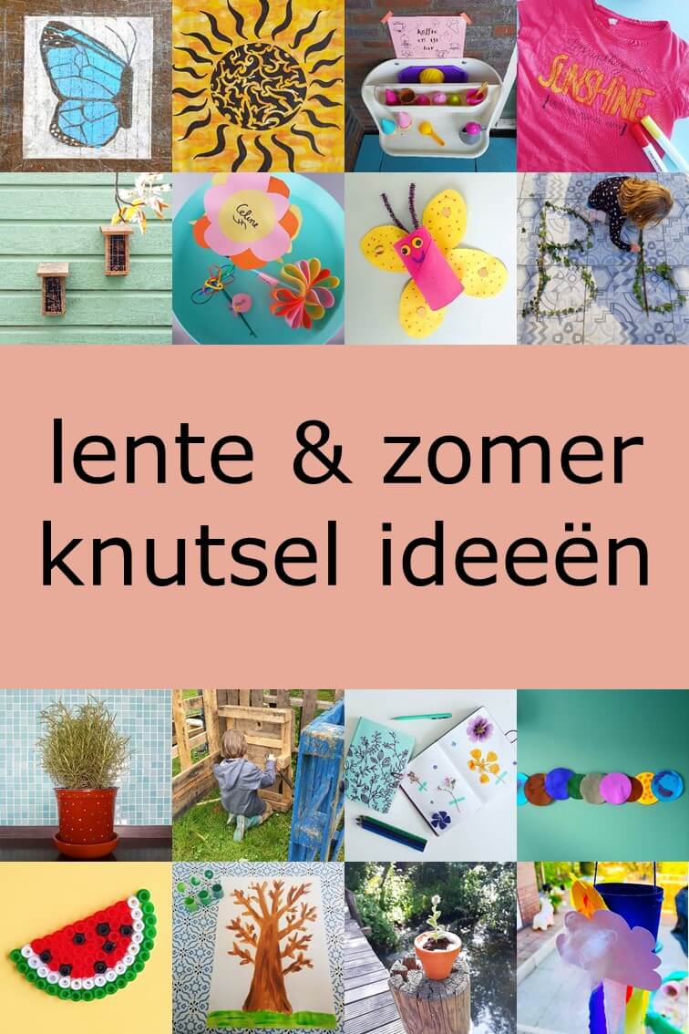 Lente En Zomer Knutselen: Leuke Ideeën Voor Kinderen - Leuk Met Kids