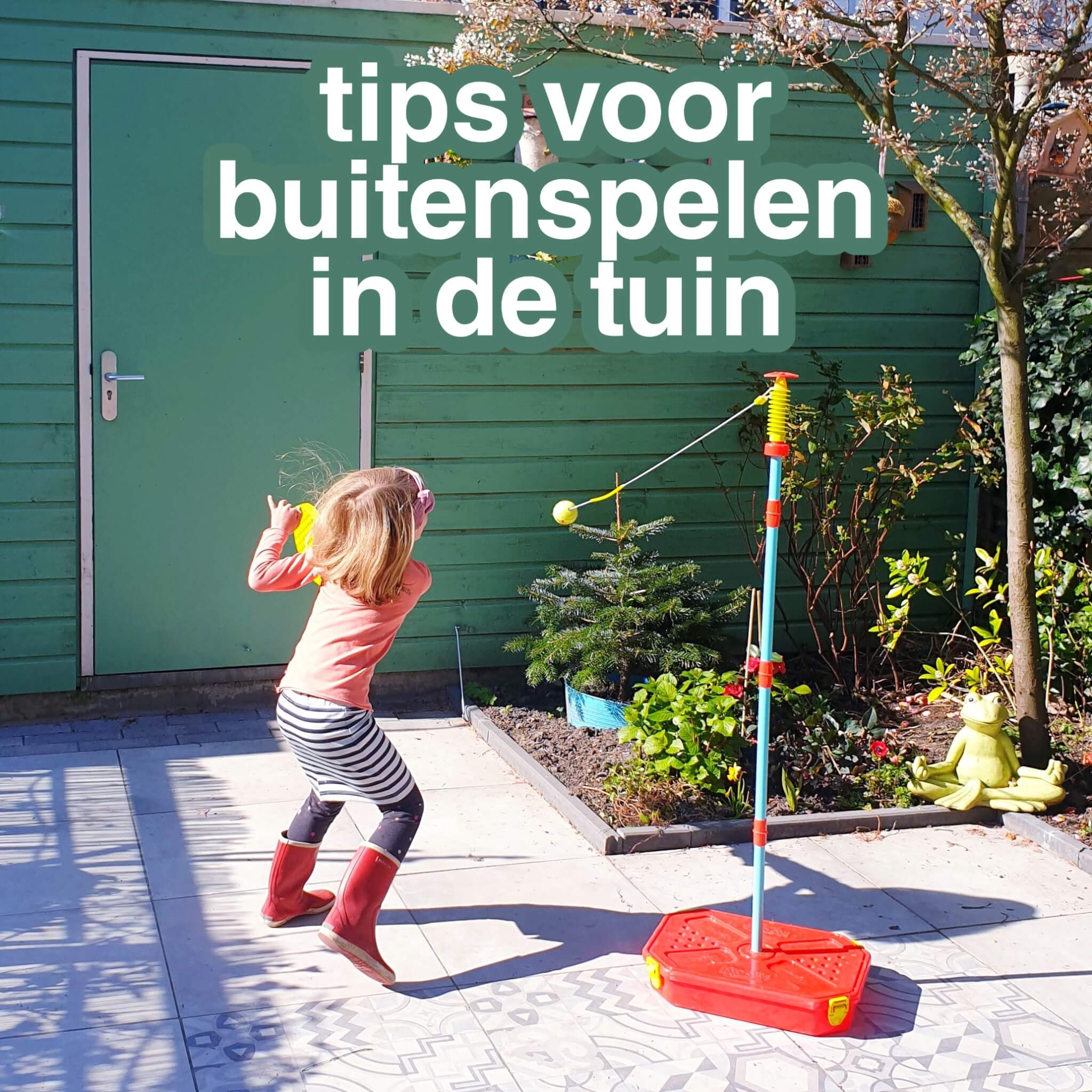 Buitenspelen in je eigen tuin: tips om te stimuleren Leuk met kids