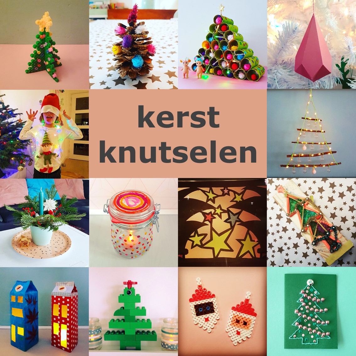Kleurplaat Kerst Zelfgemaakte Kerst Knutselen Kinderen Kerstmis | My ...