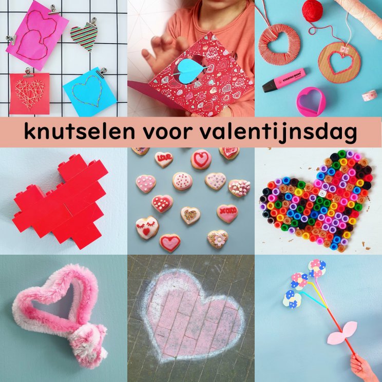 Spuug uit ontwikkeling Edele Knutselen voor Valentijnsdag: de leukste ideeën - Leuk met kids Leuk met  kids