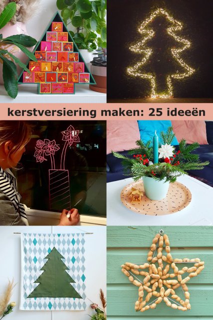 galerij Erfenis keuken Kerstversiering maken: 25 leuke kerst ideeën voor in huis en tuin Leuk met  kids