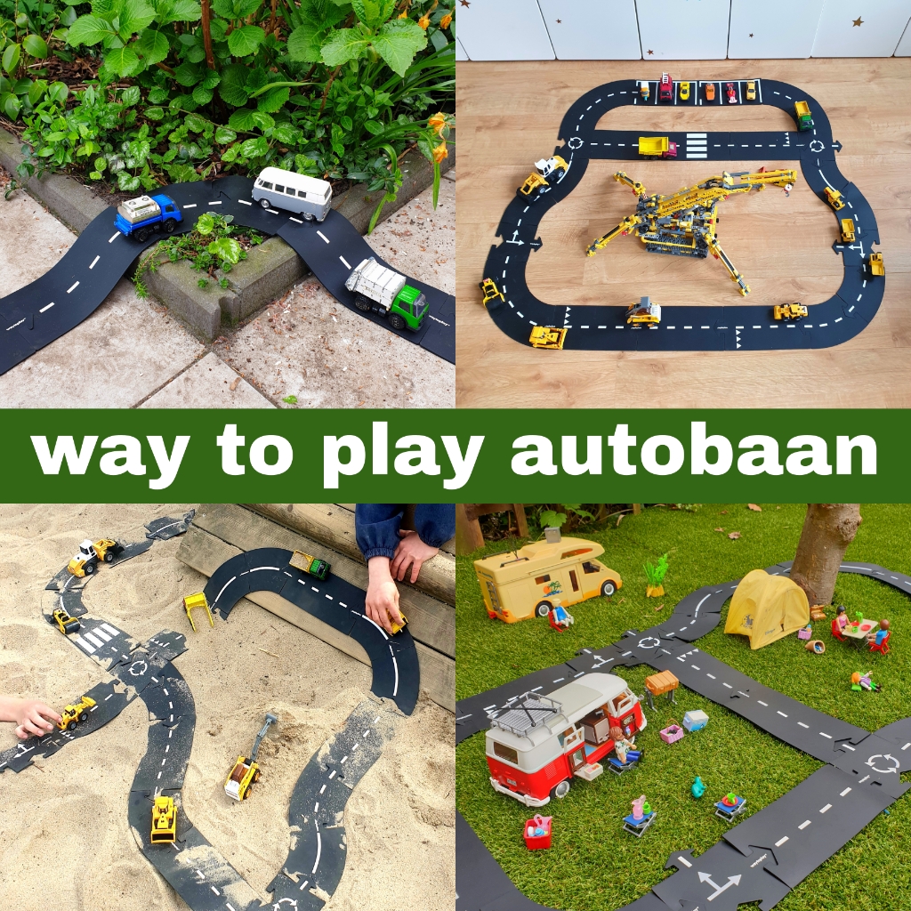fax stap Poging Way to Play flexibele autobaan: leuk binnenspeelgoed en buitenspeelgoed  Leuk met kids