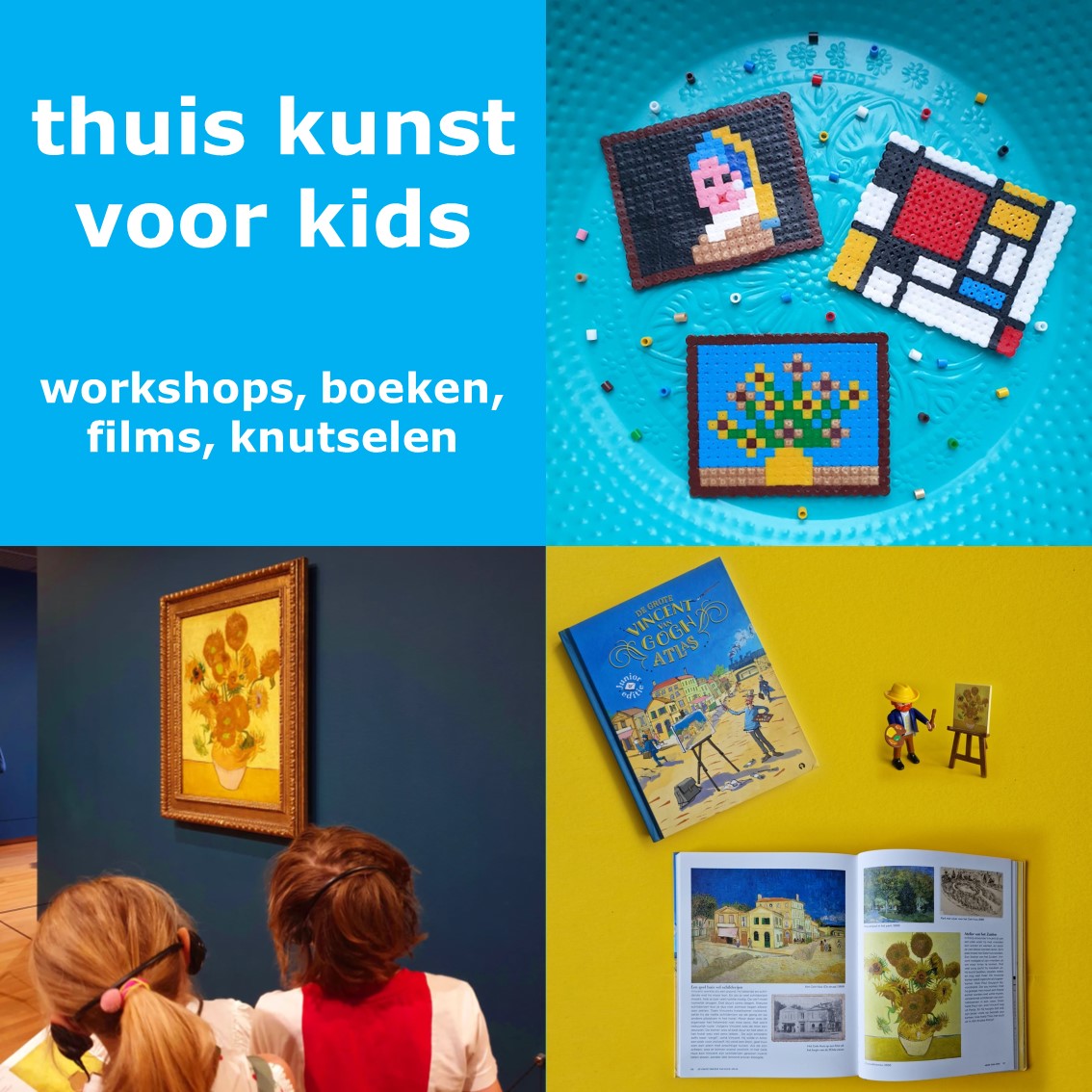 Oh selecteer wervelkolom Thuis kunst voor kinderen: online workshops, boeken en knutselen Leuk met  kids