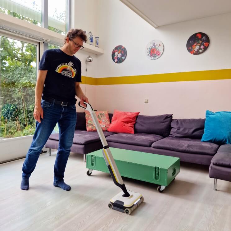 Doornen Wizard Woning Kärcher Floor Cleaner: je vloer schoonmaken met één apparaat Leuk met kids