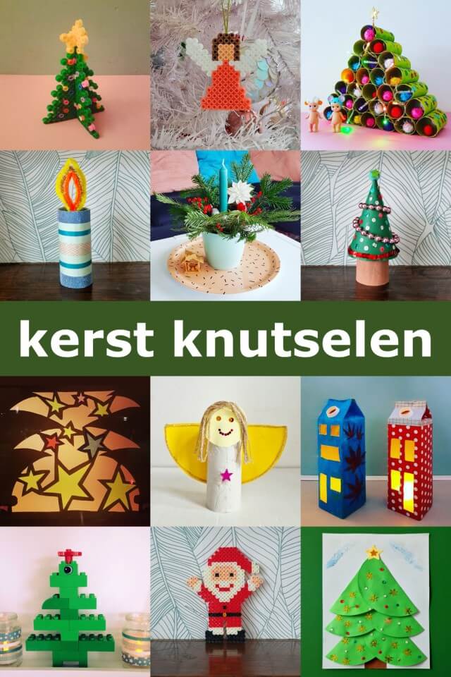 violist Aan de overkant Rust uit Kerst knutselen: 60 ideeën voor peuters, kleuters, kinderen, tieners Leuk  met kids