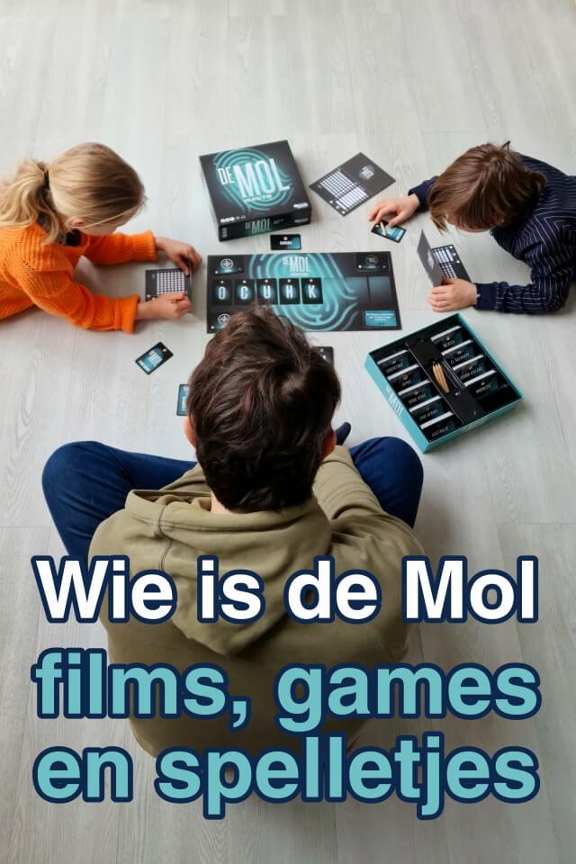 Staan voor Visser Voorafgaan Wie is de Mol: de leukste spelletjes, films en games voor fans Leuk met kids