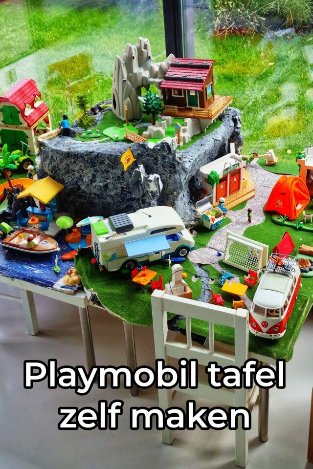 Playmobil tafel zelf maken: leuke ideeën. Hoe leuk is dit? Een Playmobil tafel of bureau voor de kinderen zelf maken. Kay maakte deze fantastische Playmobil speeltafel voor zijn kinderen, weer eens wat anders dan een LEGO tafel! Kom je kijken?