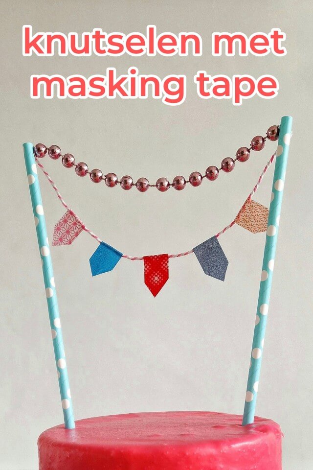 Ideeën om te knutselen met masking tape of washi tape. Masking tape gebruiken we veel om mee te knutselen met kinderen. Daarom vind je hier leuke ideeën om te knutselen met masking tape of washi tape.