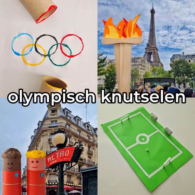 Olympische Spelen knutselen: leuke ideeën voor peuters, kleuters en kinderen. Op zoek naar leuke ideeën om te knutselen voor de Olympische Spelen? Hier vind je knutsel tips voor de Olympische Spelen, het Nederlands Olympische elftal en de Nederlandse Olympische sporters.