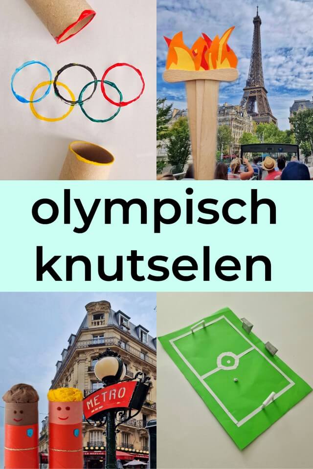 Olympische Spelen knutselen: leuke ideeën. Op zoek naar leuke ideeën om te knutselen voor de Olympische Spelen? Hier vind je knutsel tips voor de Olympische Spelen, het Nederlands Olympische elftal en de Nederlandse Olympische sporters. 