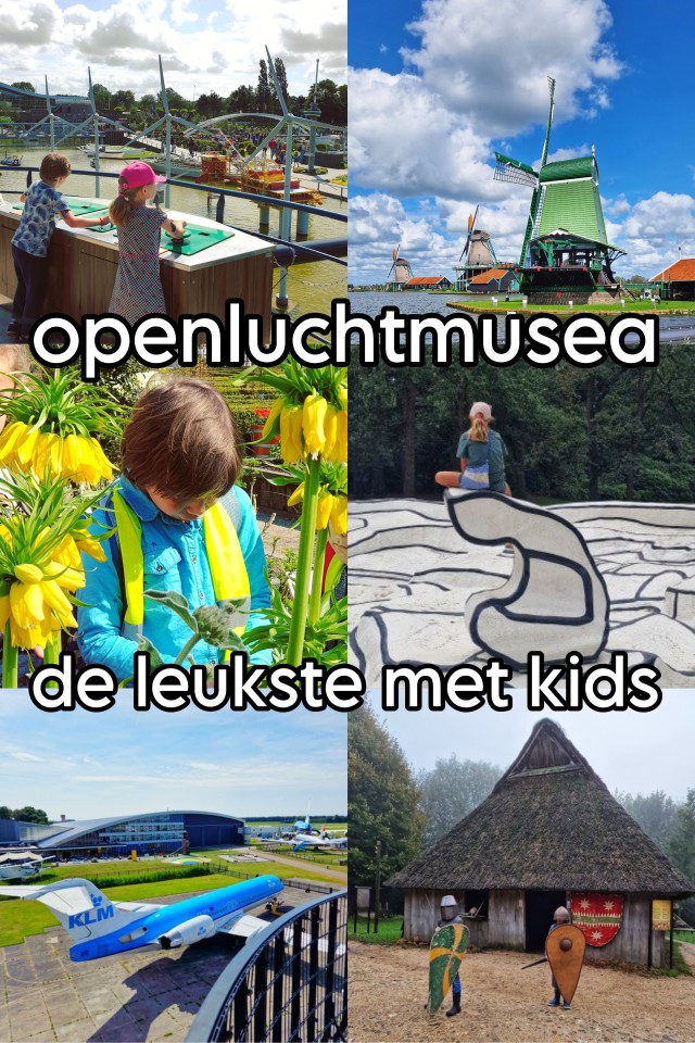 Naar een openluchtmuseum met kinderen: buitenmuseum in Nederland, een overzicht met musea waar alles of een deel buiten is. Op zoek naar een openluchtmuseum met kinderen? Hier vind je een overzicht met musea waar alles buiten is, maar ook met musea met onderdelen buiten. Leuke uitjes als je met mooi of wisselvallig weer naar een museum wil.