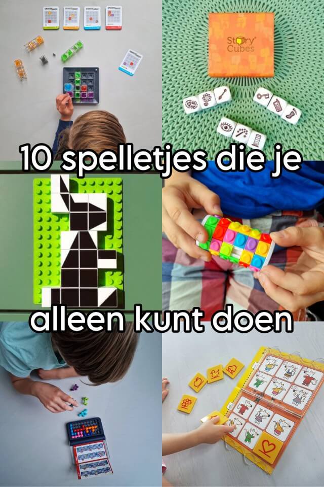 10 spelletjes die je alleen kunt doen, zo vermaken kinderen zichzelf. Ze zijn ideaal om kinderen zichzelf te laten vermaken: spelletjes die je alleen kunt doen. In dit overzicht verzamelen we onze favoriete spellen om in je eentje te doen. Met breinbrekers, fidgets, puzzels en andere spellen.